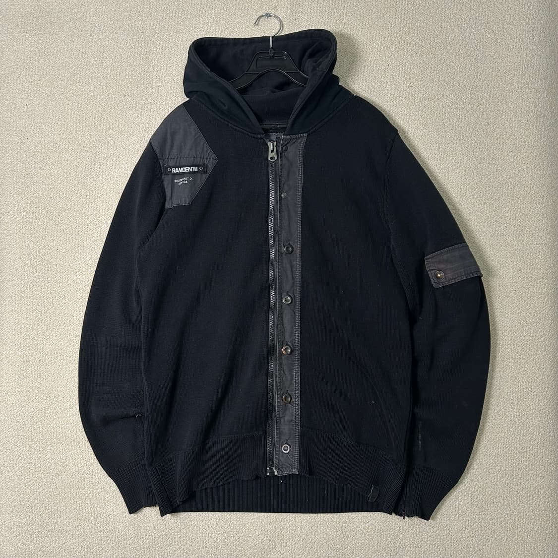  (L) G-star 빈티지 니트 집업 자켓 상품이미지1