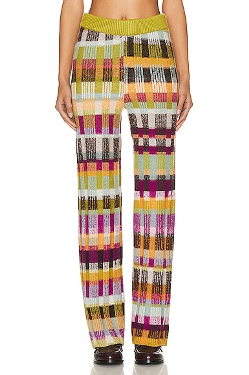 The Elder Statesman 캐시미어 가디건, 니트 바지 셋업 S 상품이미지3