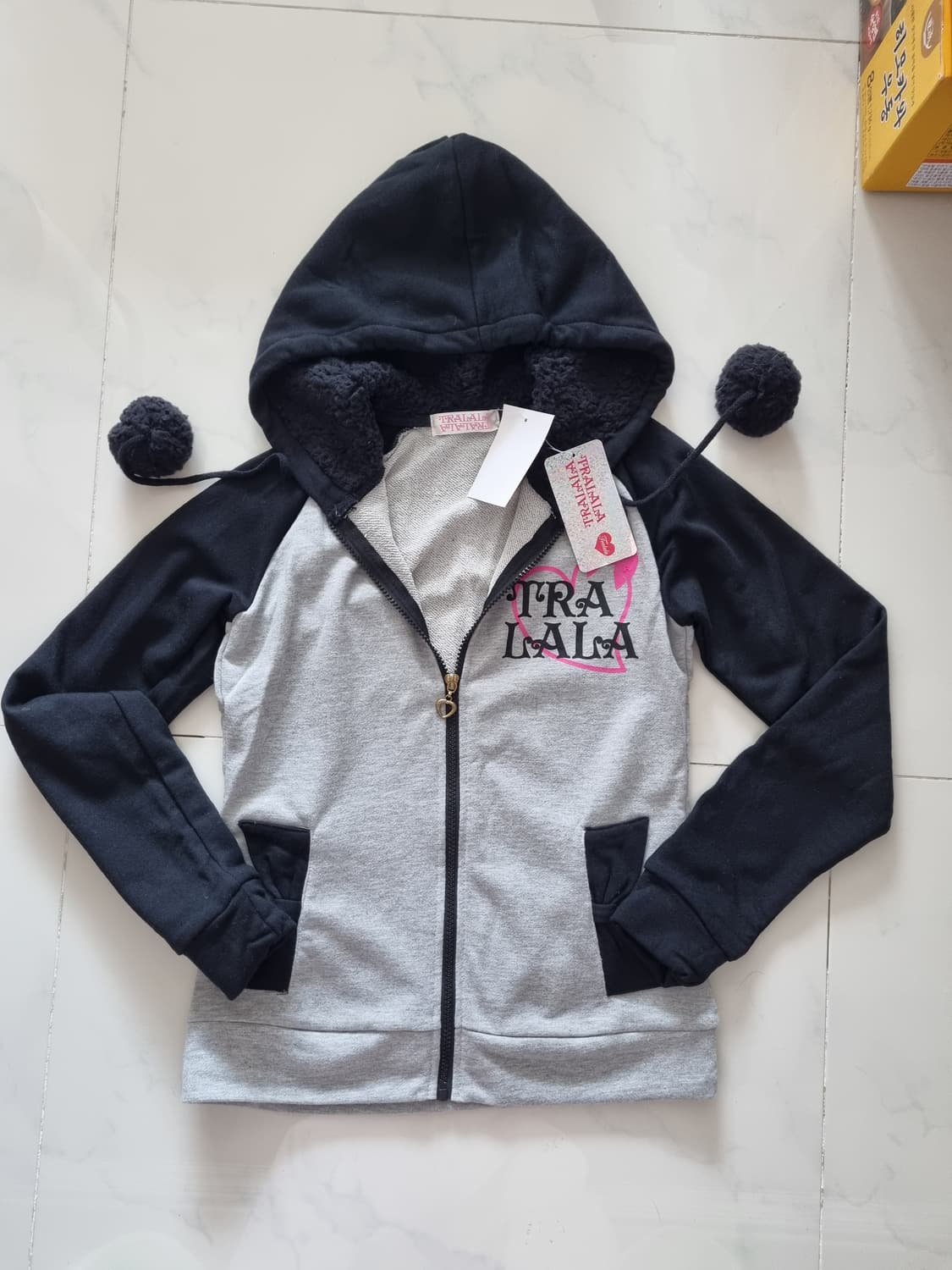 tralala 모코모코 집업 상품이미지1