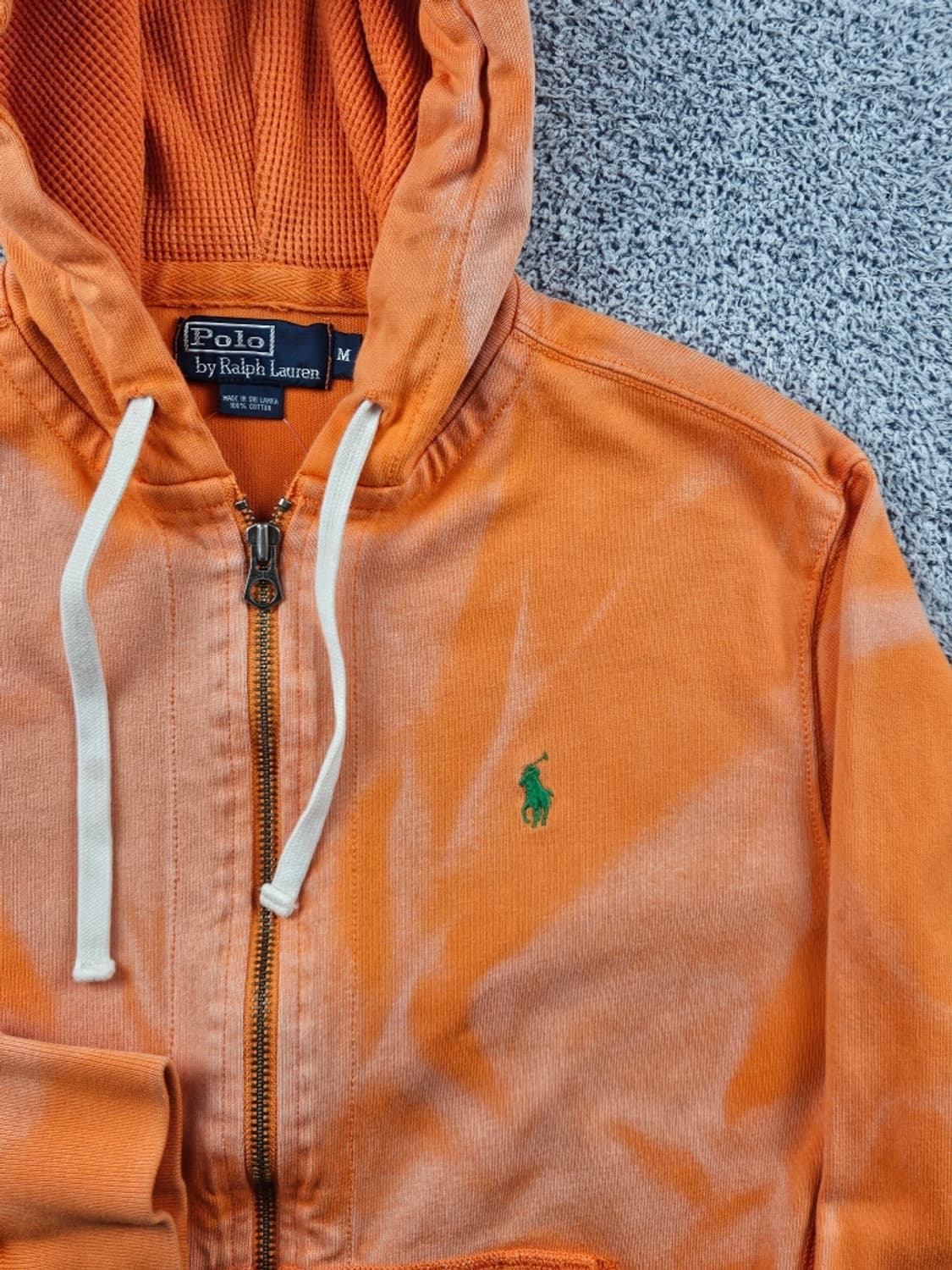 폴로랄프로렌 다잉 워시드 커스텀 스웻 후드 집업 ( M ) / 10823 상품이미지8