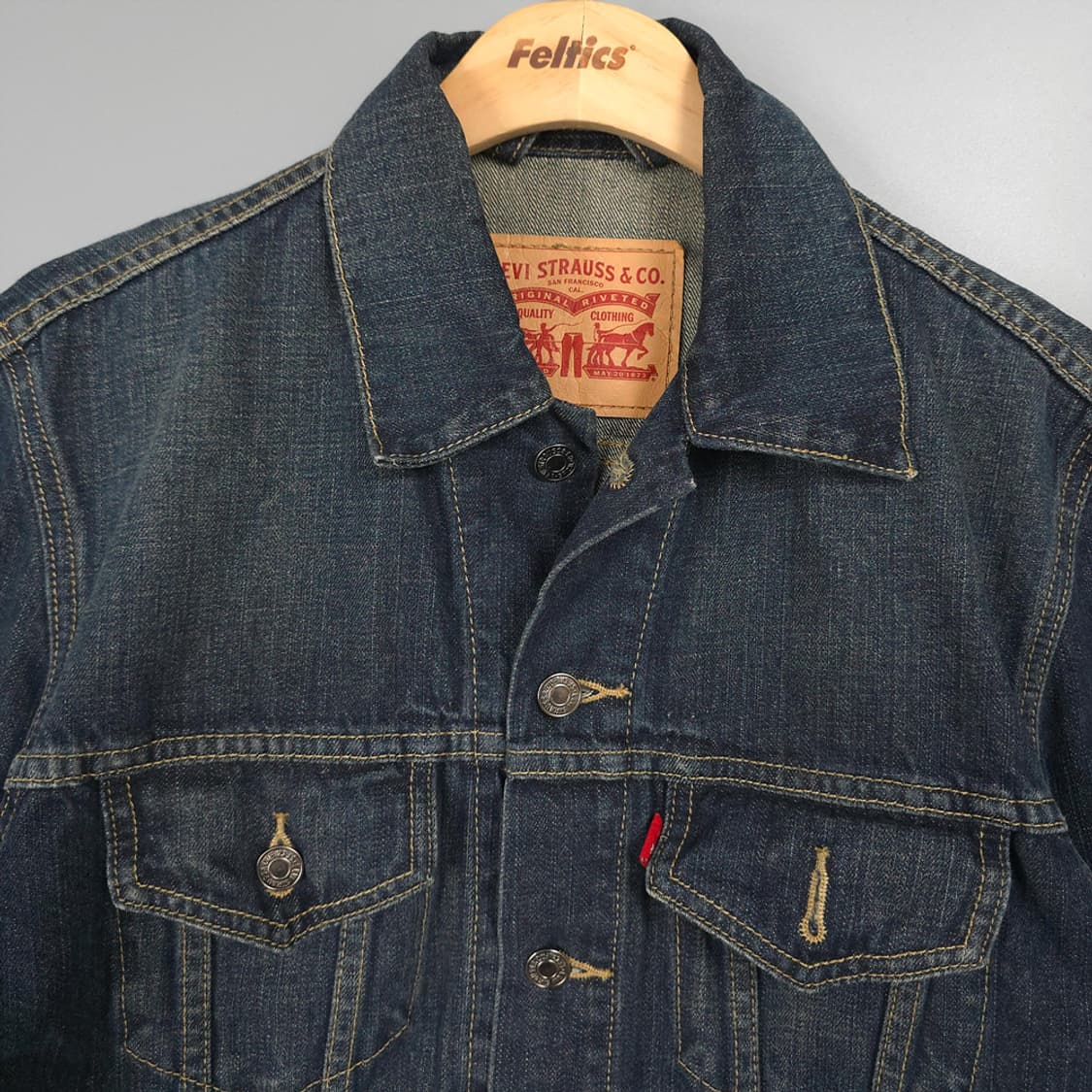 리바이스 Levis 트러커 데님 자켓 S 상품이미지2
