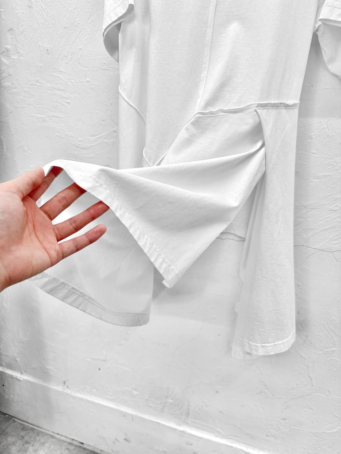 diesel 비대칭 절개 반팔 원피스 상품이미지4