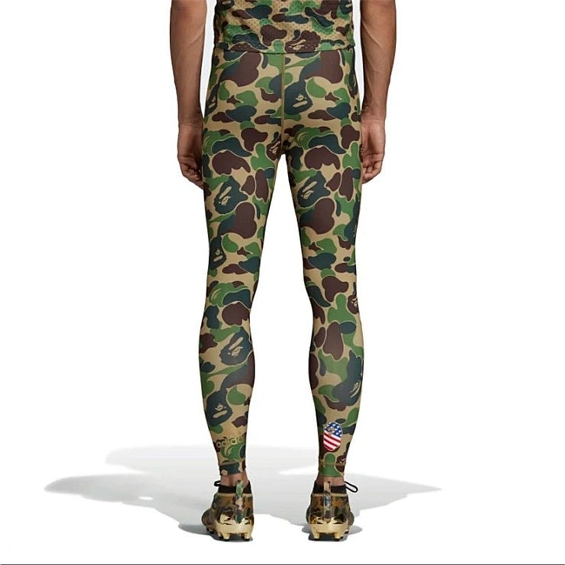 베이프 / 아디다스 컨소시엄 슈퍼볼 컬렉션그린카모 타이즈 /XL 상품이미지3