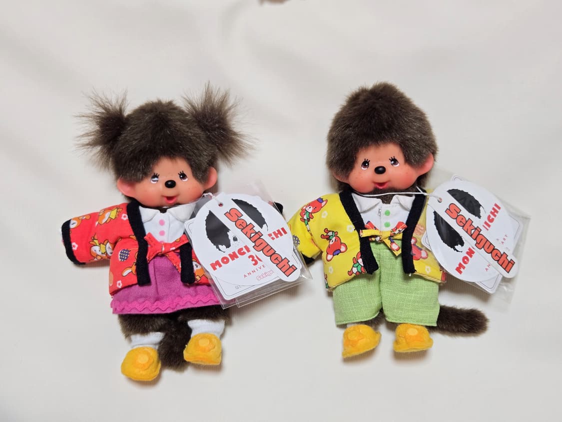 몬치치 고전 쇼와 한텐 세트 상품이미지1