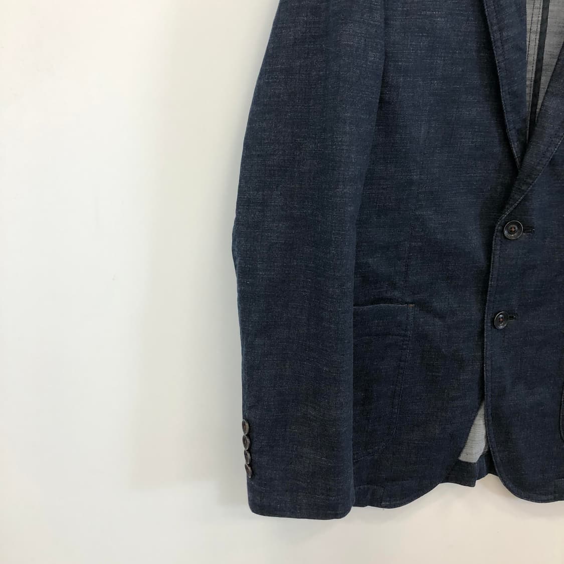 브루노바피 가먼트워싱 코튼 콤비자켓 95 상품이미지2