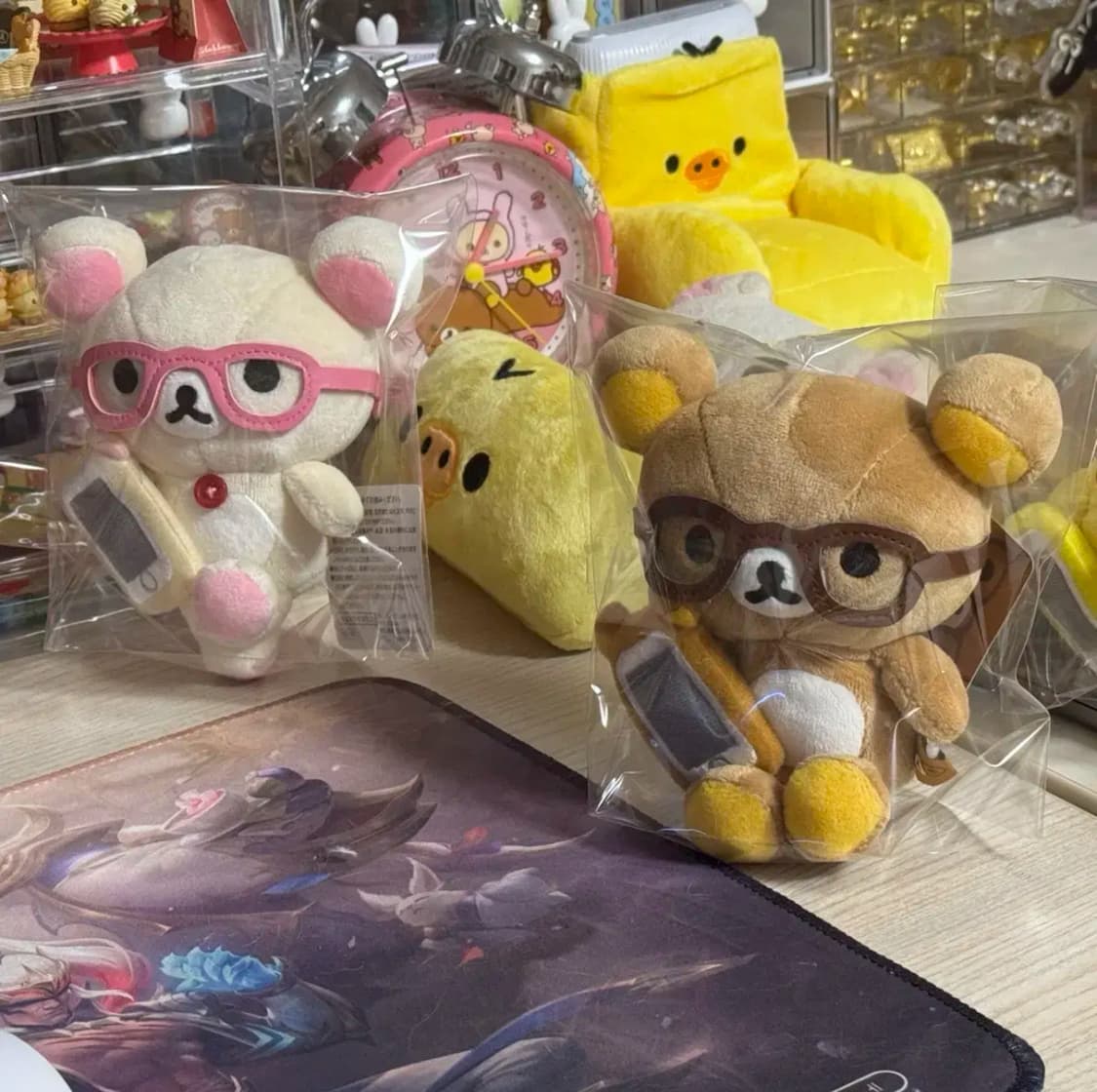 코리락쿠마 JINS PC 콜라보 인형 상품이미지5