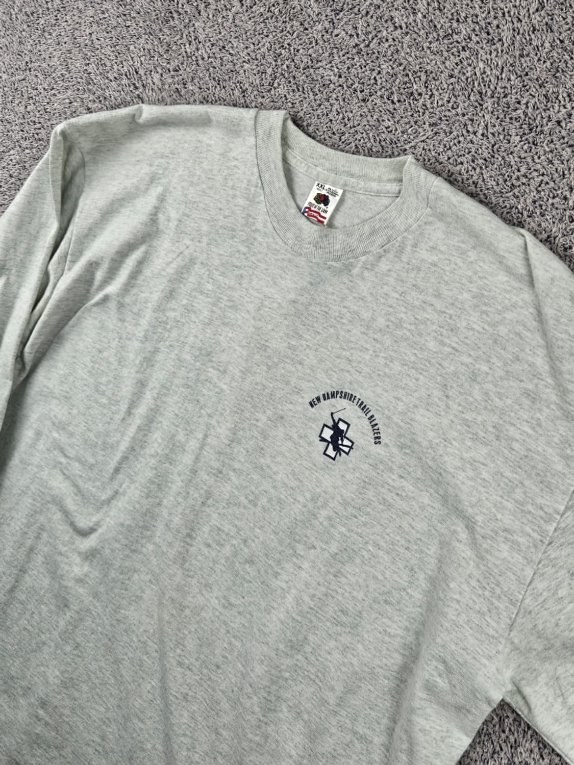 8~90's 프룻오브더룸 싱글스티치 롱 슬리브 (2XL) / 11133 상품이미지9