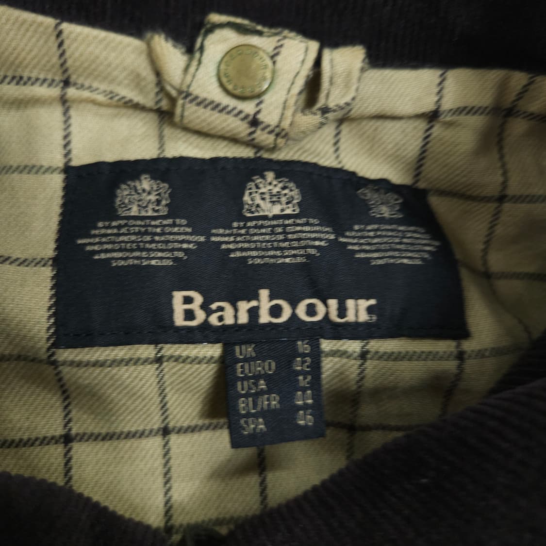 바버 비드넬 왁스 자켓 16 상품이미지6