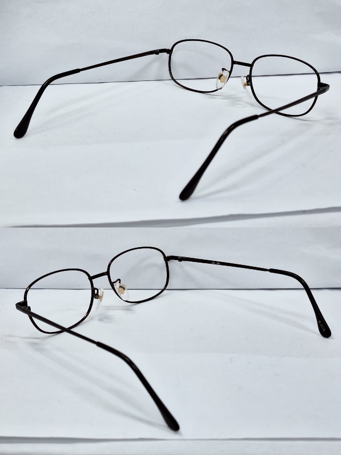 브라운 메탈 안경 안경테 DS-105 일본 수입 빈티지 레트로 클래식 상품이미지5