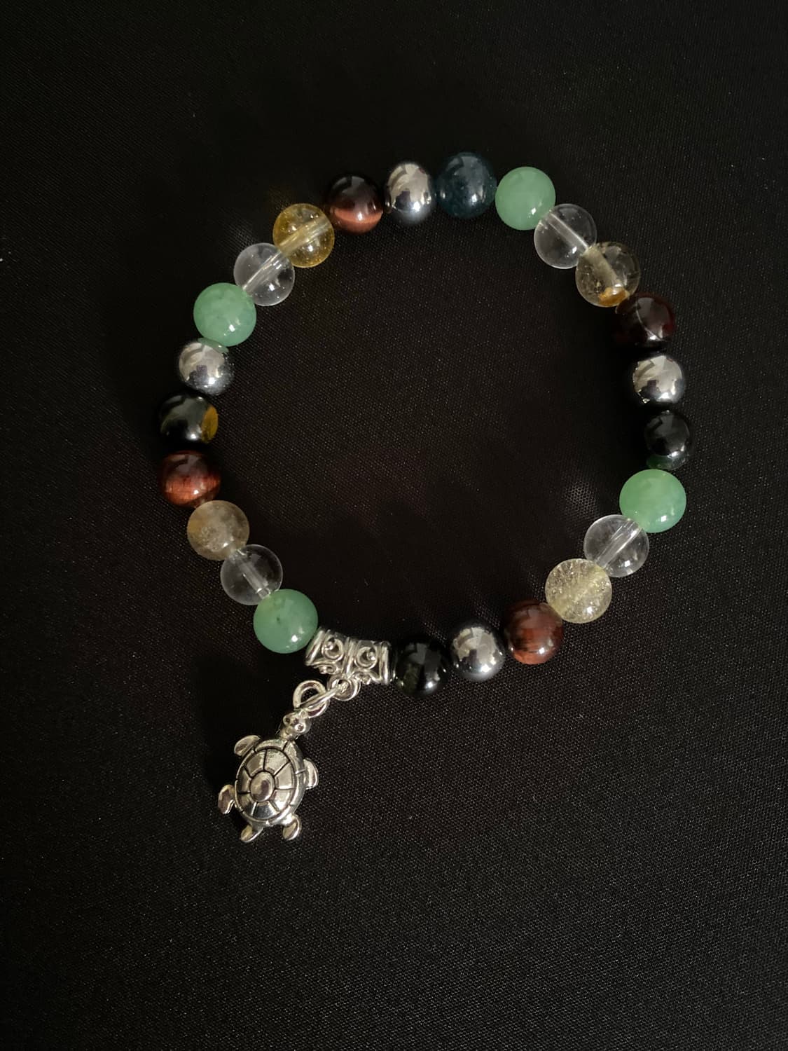 거북이 장식  원석 팔찌 상품이미지3