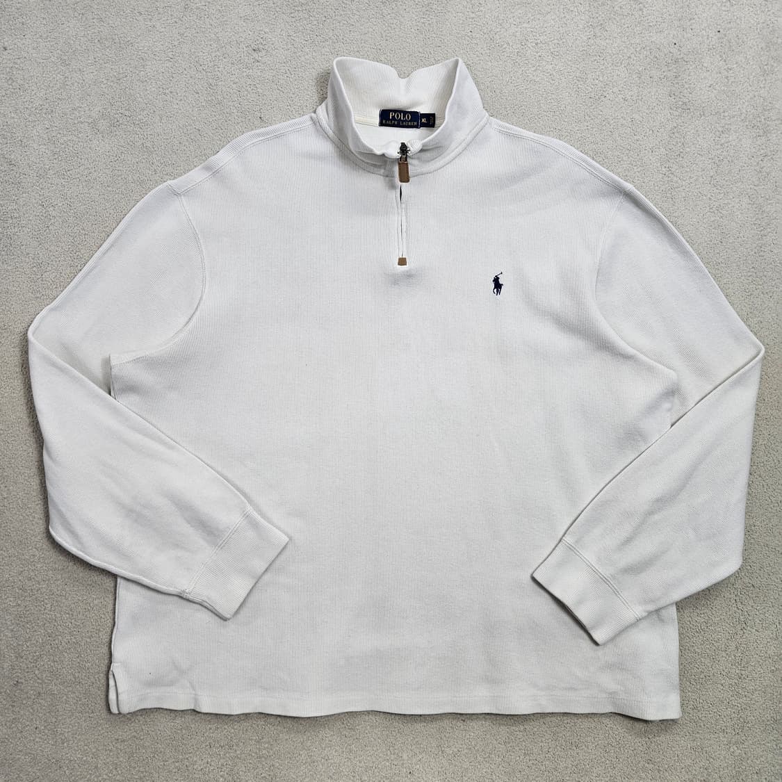 폴로 랄프 로렌 반집업 니트 XL 상품이미지1