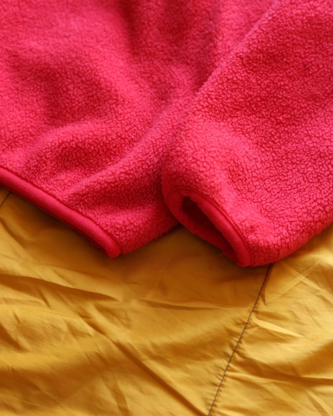 파타고니아 신칠라 90s 스냅티 플리스 (fire red) 상품이미지7