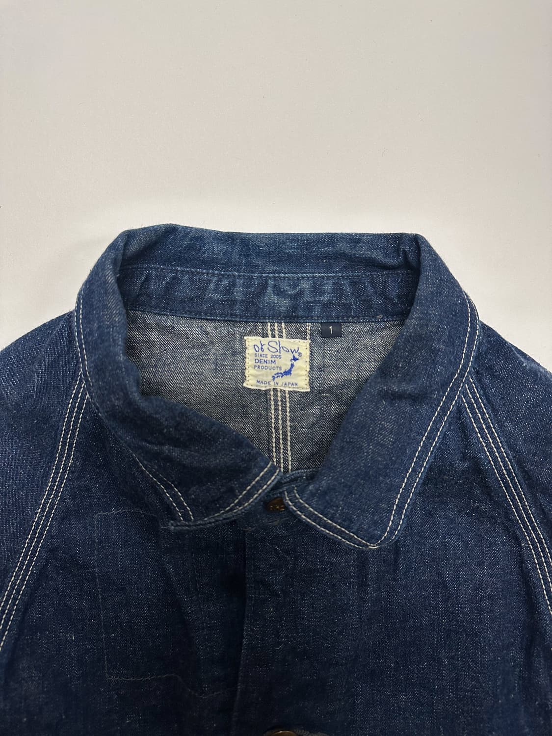 오어슬로우 커버올 데님 자켓 orslow (1사이즈) 상품이미지2