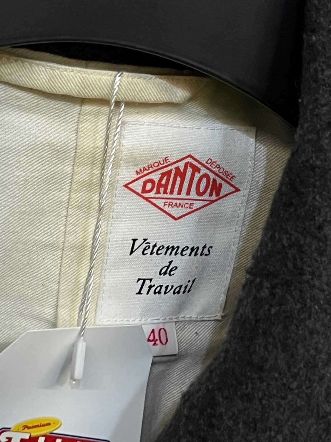 단톤 울 싱글 코트 상품이미지5