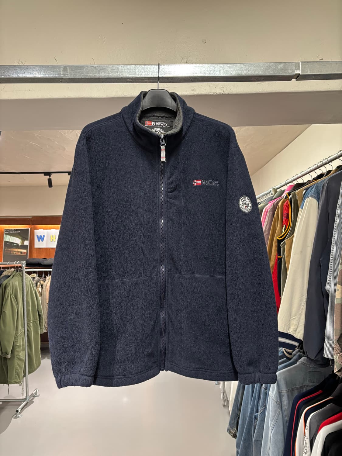 빈티지 빅사이즈 플리스 자켓 상품이미지3