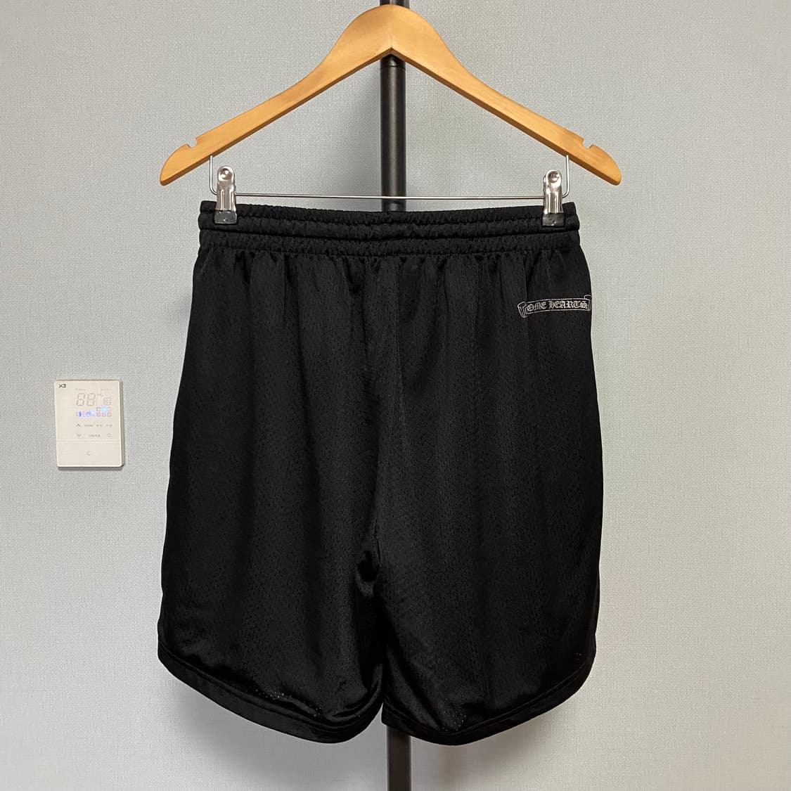 [M] 크롬하츠 메쉬 바시티 쇼츠 반바지 블랙 상품이미지3
