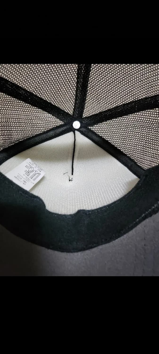 캐피탈 모자 데님리페어 블랙그레이 상품이미지4