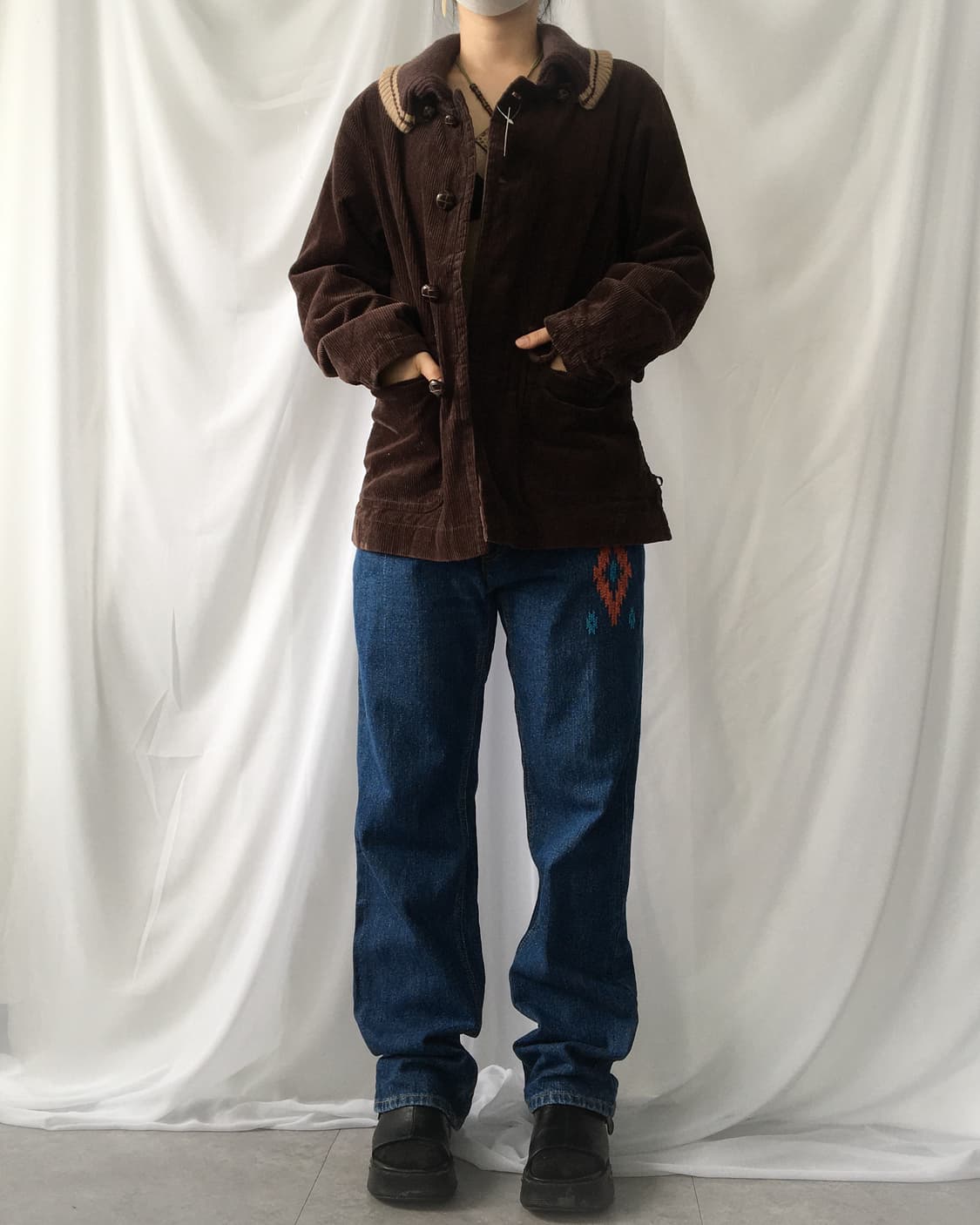 Ribbed collar ribbed jacket 상품이미지8