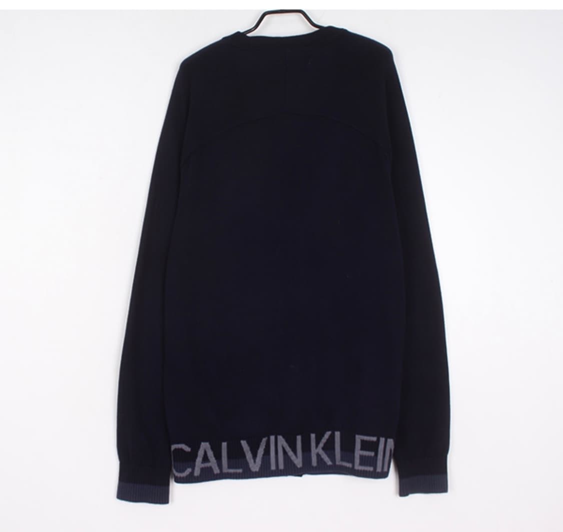 캘빈클라인 CK 가디건 다크네이비 M 상품이미지2