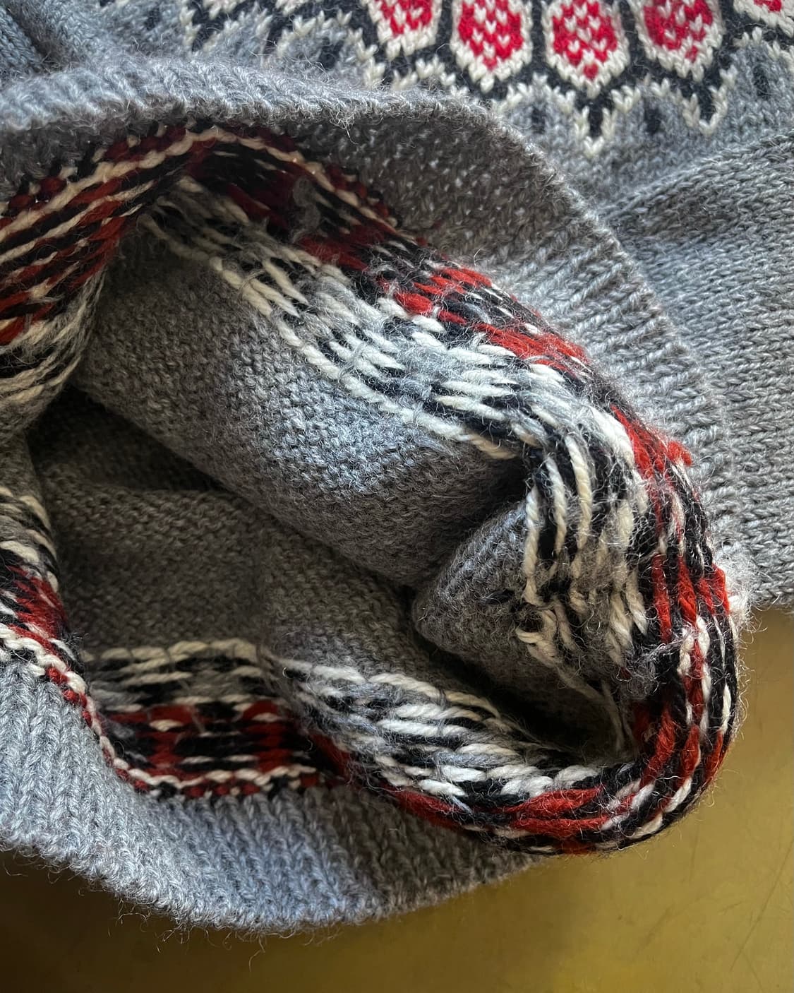 Native Indian Patten Old Heavy Wool Knit 상품이미지6