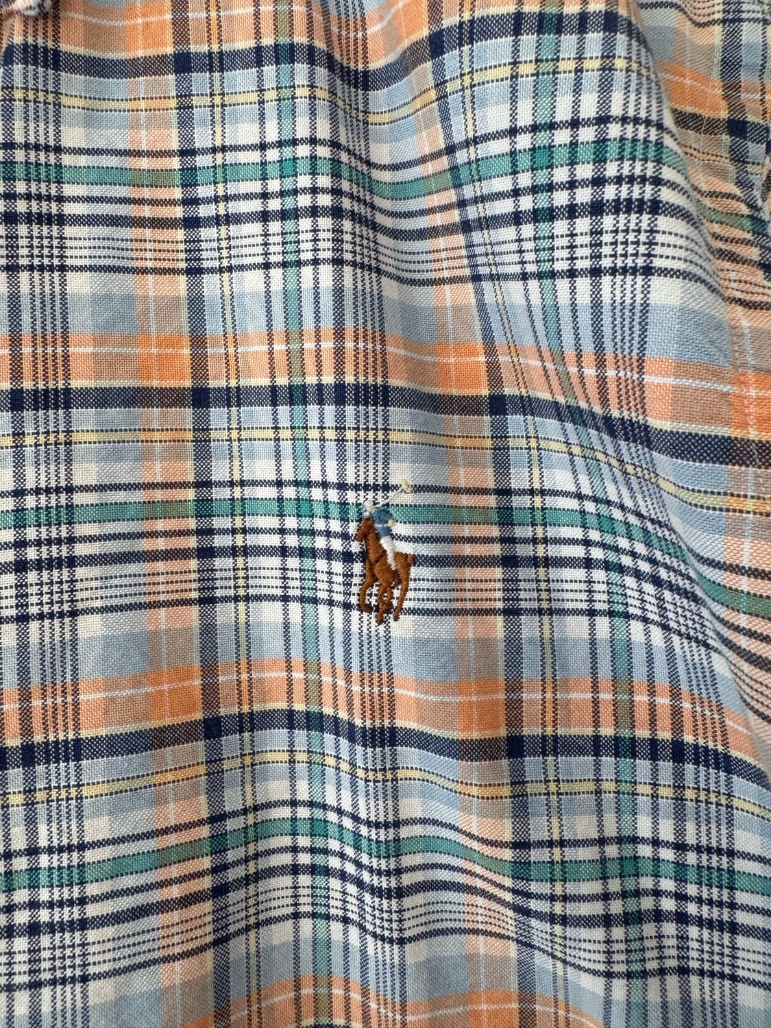 폴로 멀티포니 옥스포드 체크 셔츠 상품이미지2