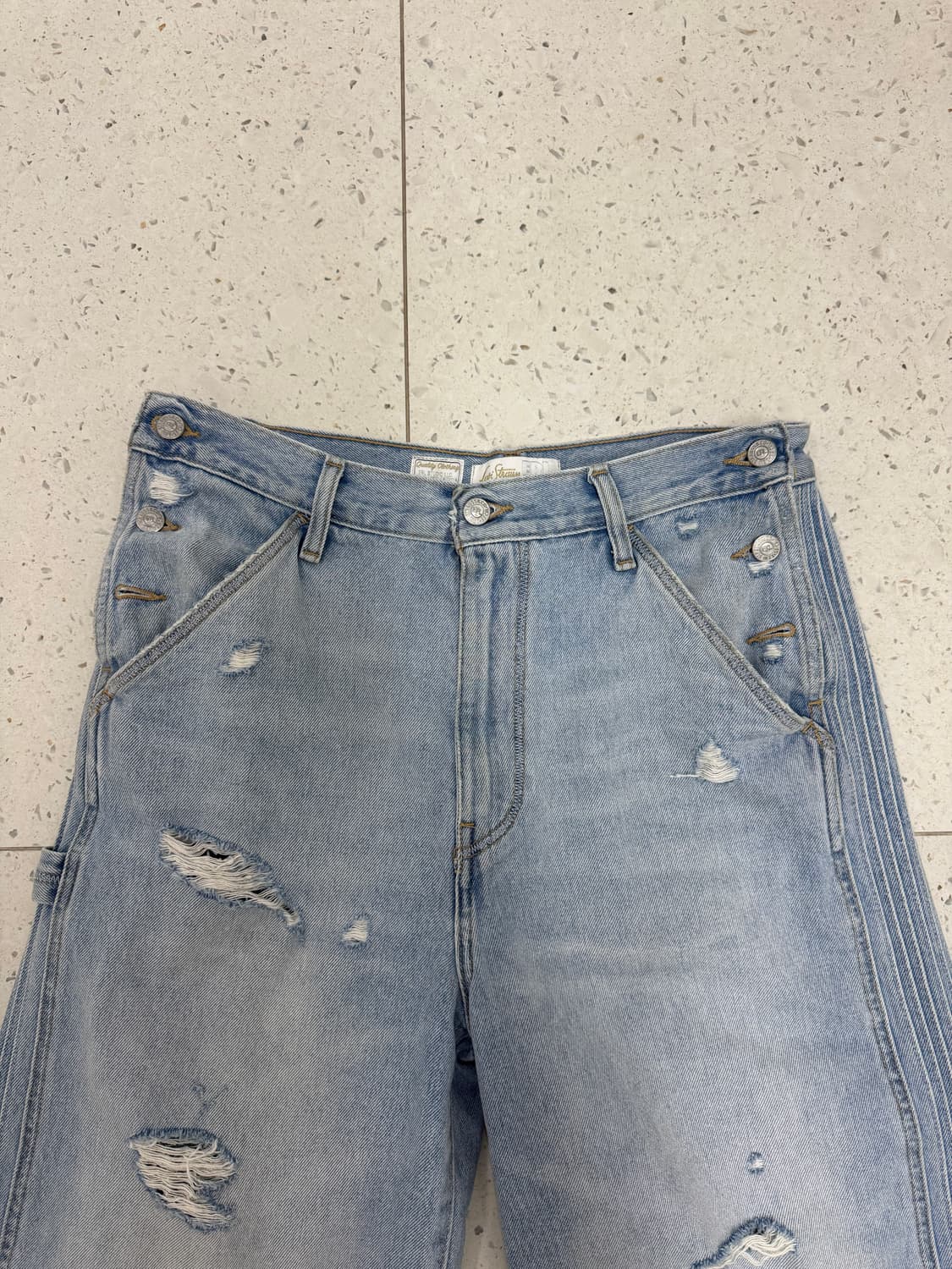 ERL x Levis 리바이스 데님 쇼츠 30,34,36  상품이미지2