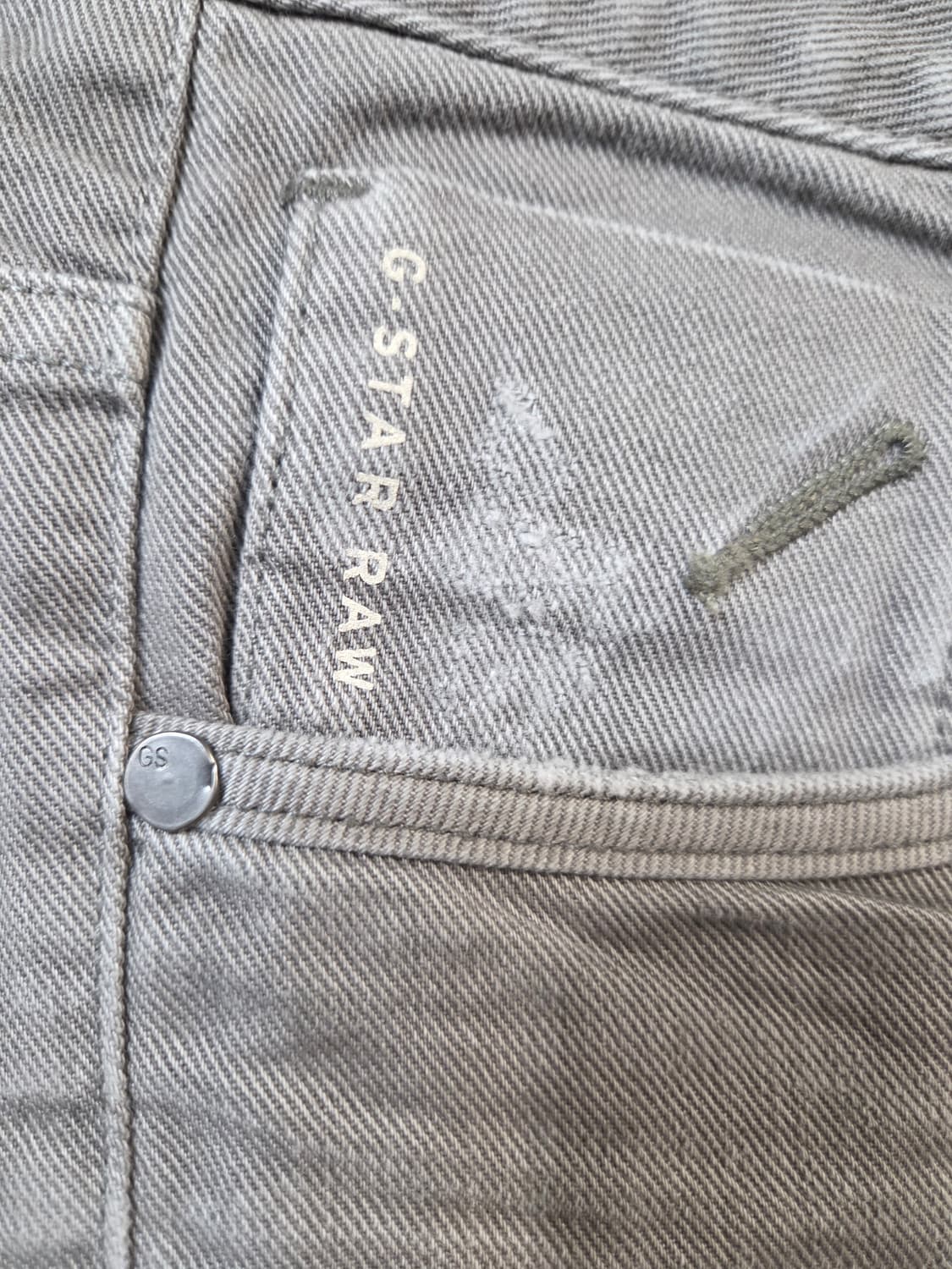 G스타 raw 데님 청바지 그레이진(W33/L34) 상품이미지4