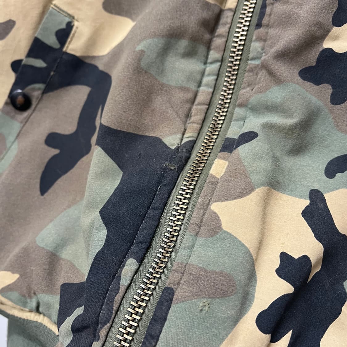 Old Crow 올드크로우 우드랜드 밀리터리 빈티지 베스트 조끼 L 상품이미지5