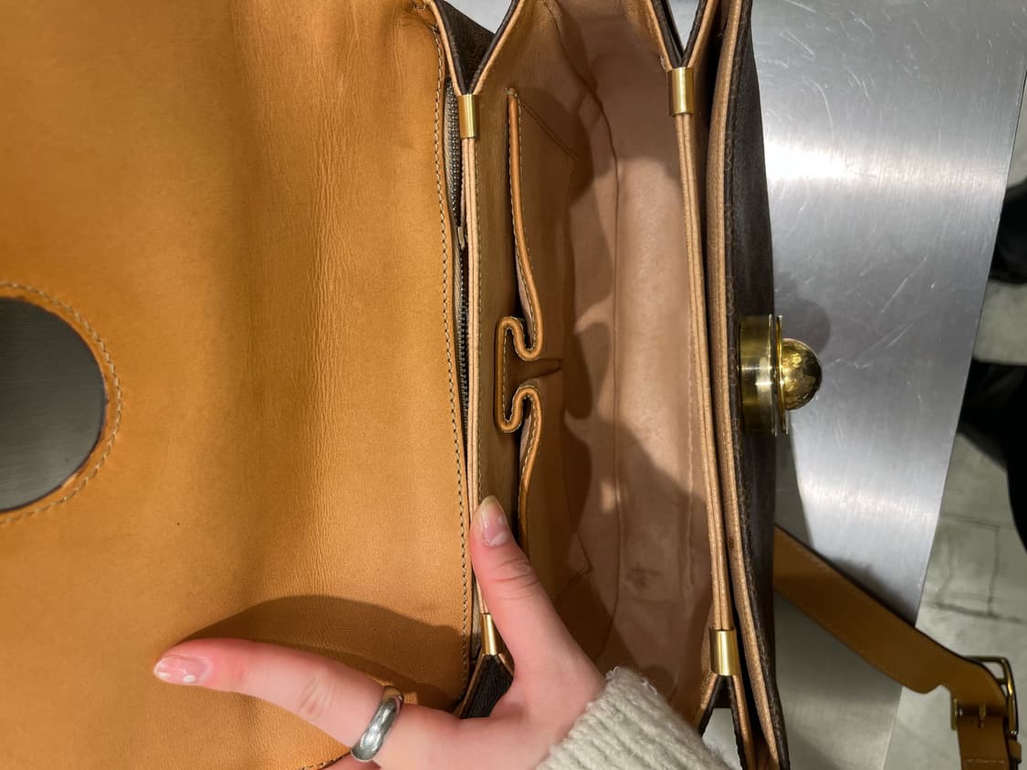 [정품] 셀린느마카담 스타볼 금장 숄더백 (리엔빈티지 구매) 상품이미지7