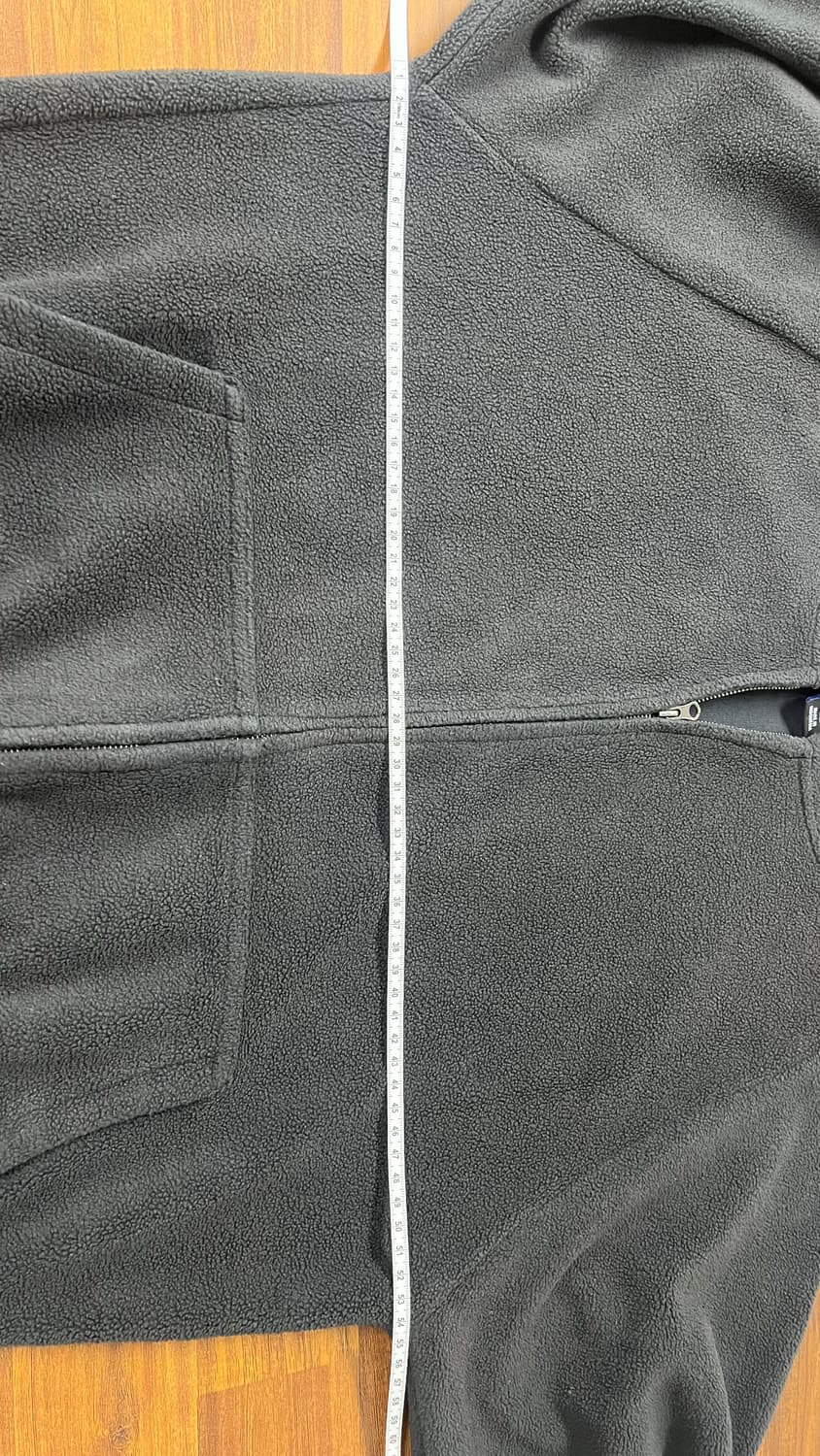 (새상품)이지갭 폴라플리스 후드 집업 블랙커피 S 상품이미지8