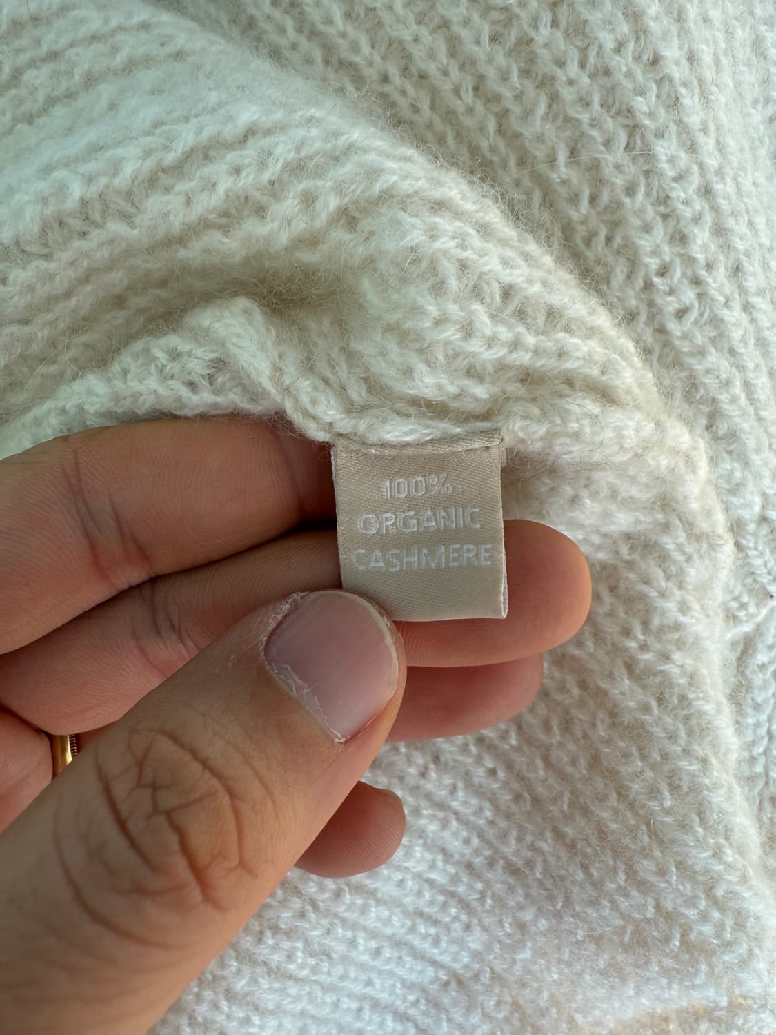 GOBI ORGANIC 캐시미어 니트 상품이미지7