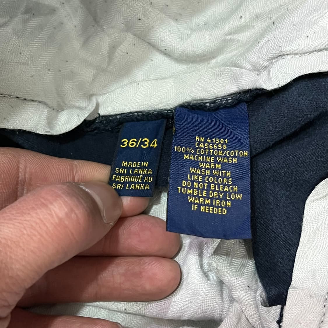  폴로랄프로렌 네이비 치노팬츠 y15518 상품이미지7