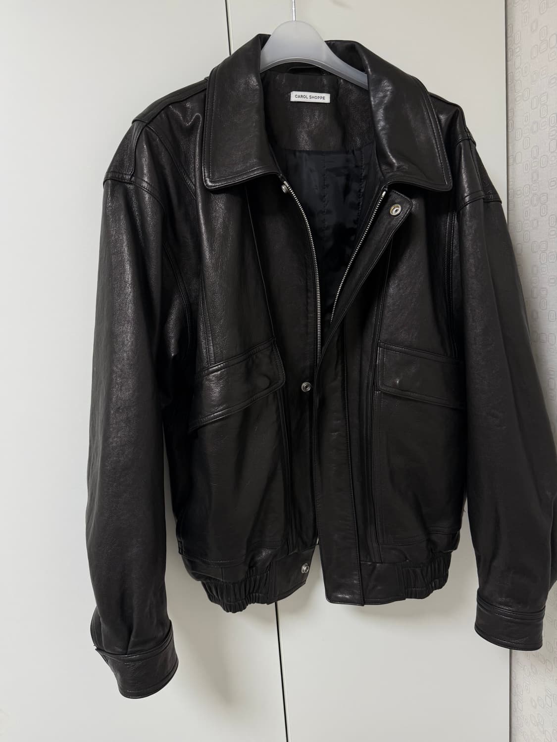 캐롤쇼페 레더 자켓 상품이미지3