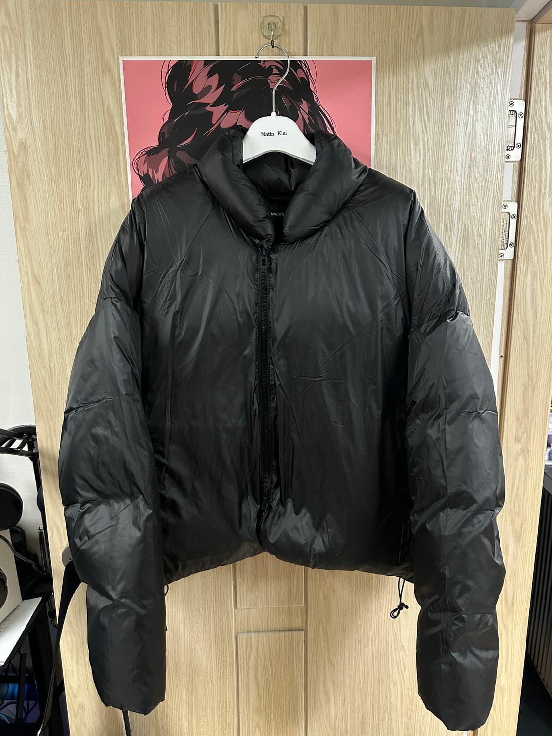 메종미네드 크롭 덕다운 L사이즈 상태굳 상품이미지2