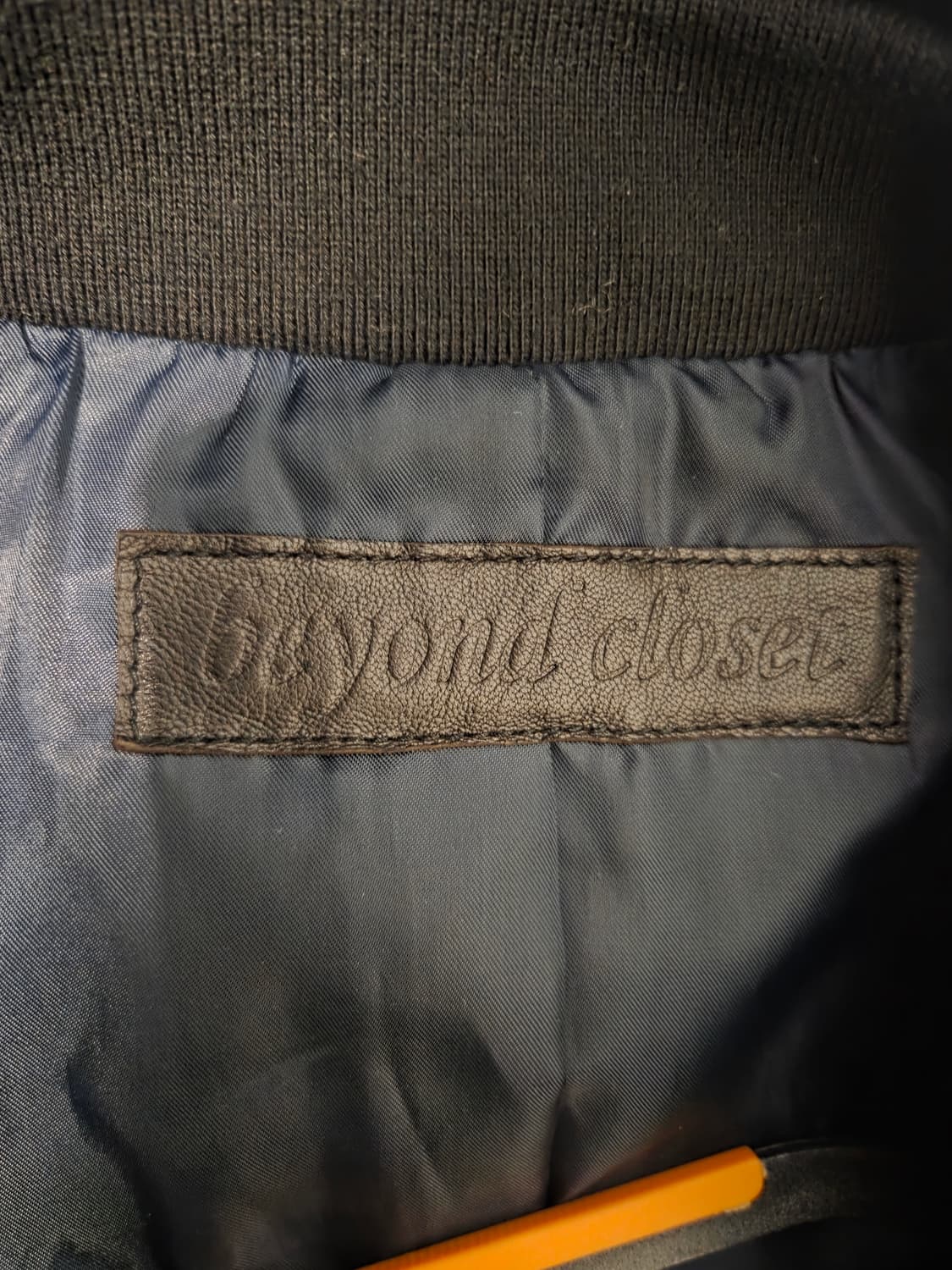 beyond closet 양가죽자켓 상품이미지4