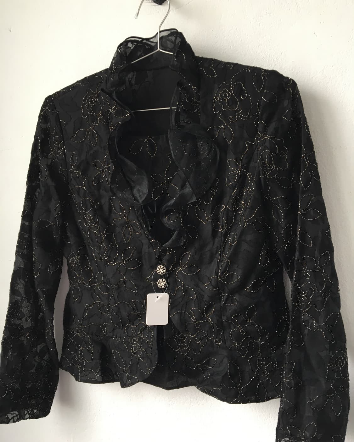 Embroidery pattern point jcaket 상품이미지3