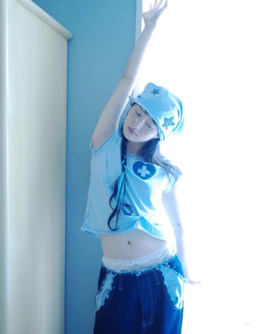 star&charms bandana cap (sky blue) 상품이미지3