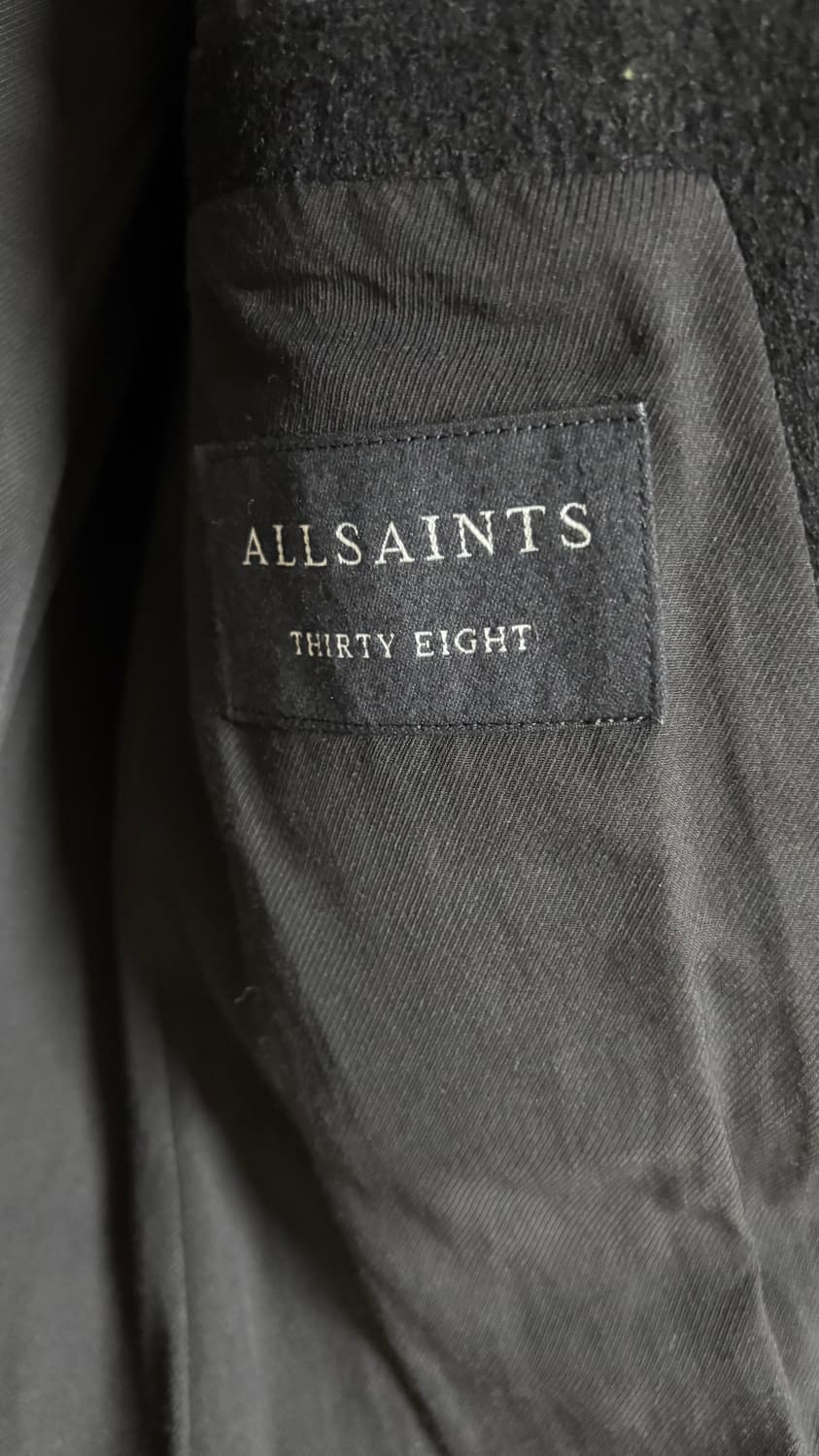 올세인츠 더블 브레스티드 코트 M 상품이미지3