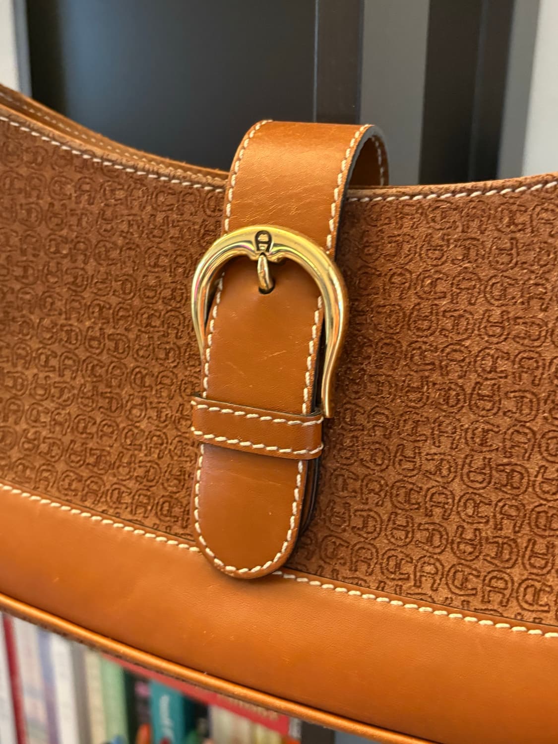 Aigner 아이그너 브라운 숄더백  상품이미지3