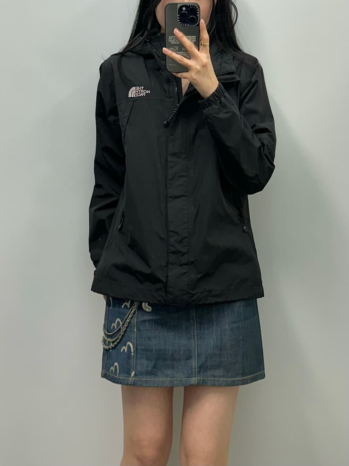 노스페이스 블랙 하이벤트 윈드 바람막이 자켓 상품이미지1