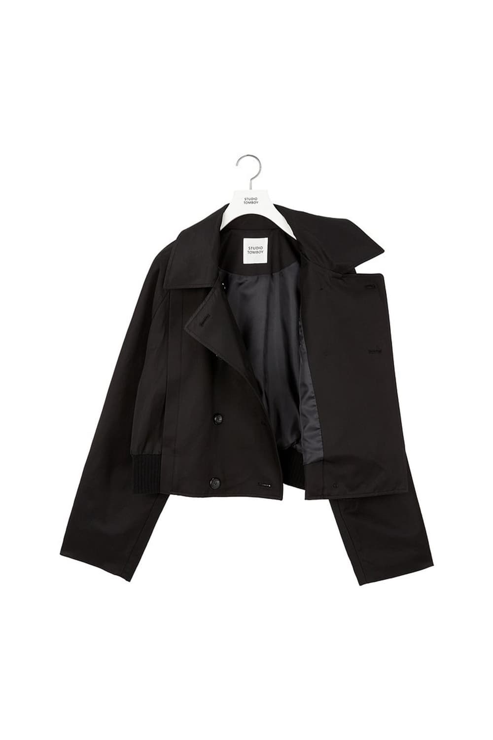스튜디오톰보이 트렌치 변형 숏 점퍼 자켓 상품이미지3