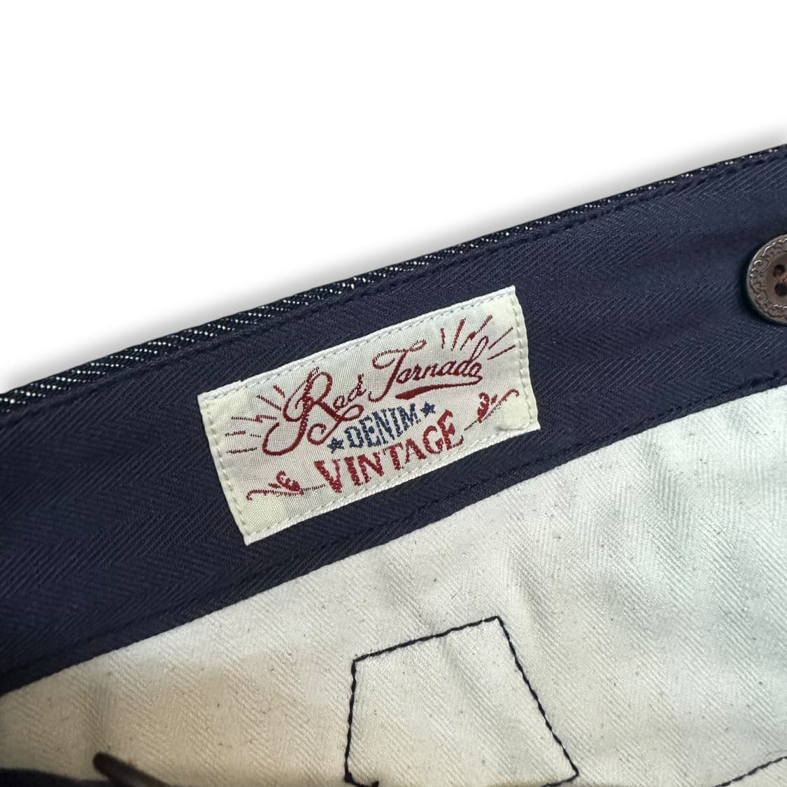 레드토네이도 핀턱 데님 팬츠 상품이미지5