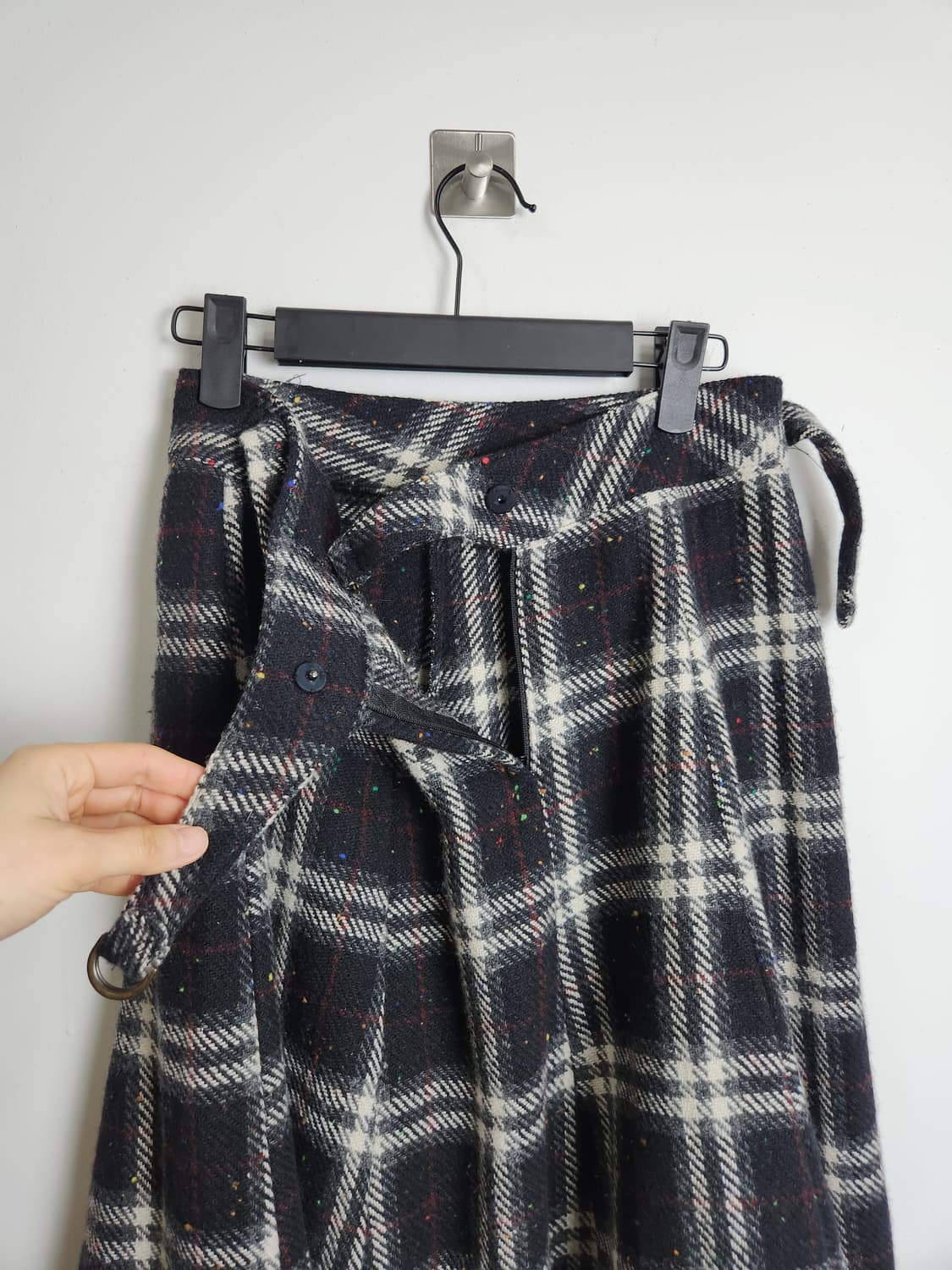체크 버클 스커트 상품이미지9