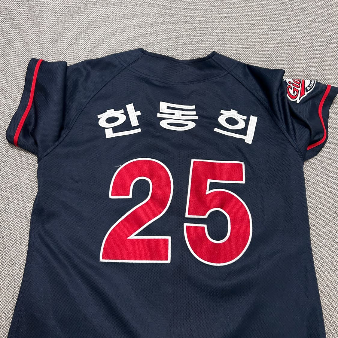 롯데자이언츠 한동희 원정 유니폼(S) 상품이미지5
