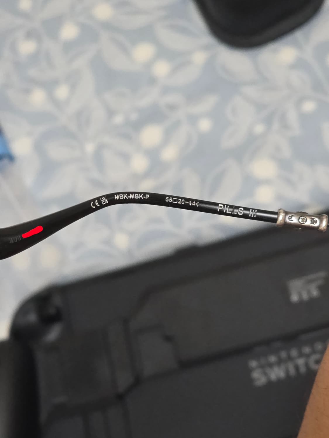 크롬하츠 필스3 매트블랙 MBK 무테 안경 상품이미지9