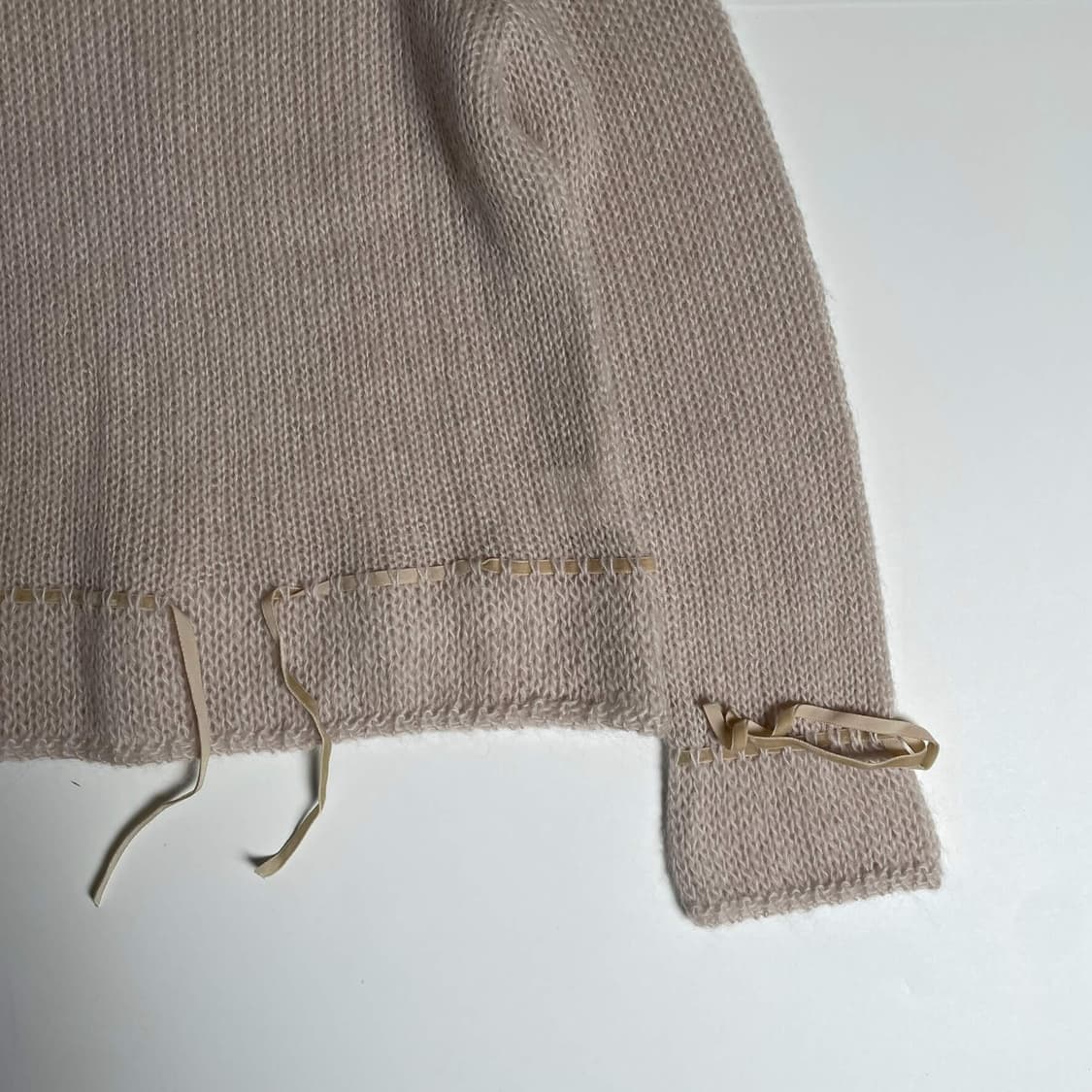 Anna bassani 모헤어 블렌드 스트링 니트 (italy)   상품이미지3