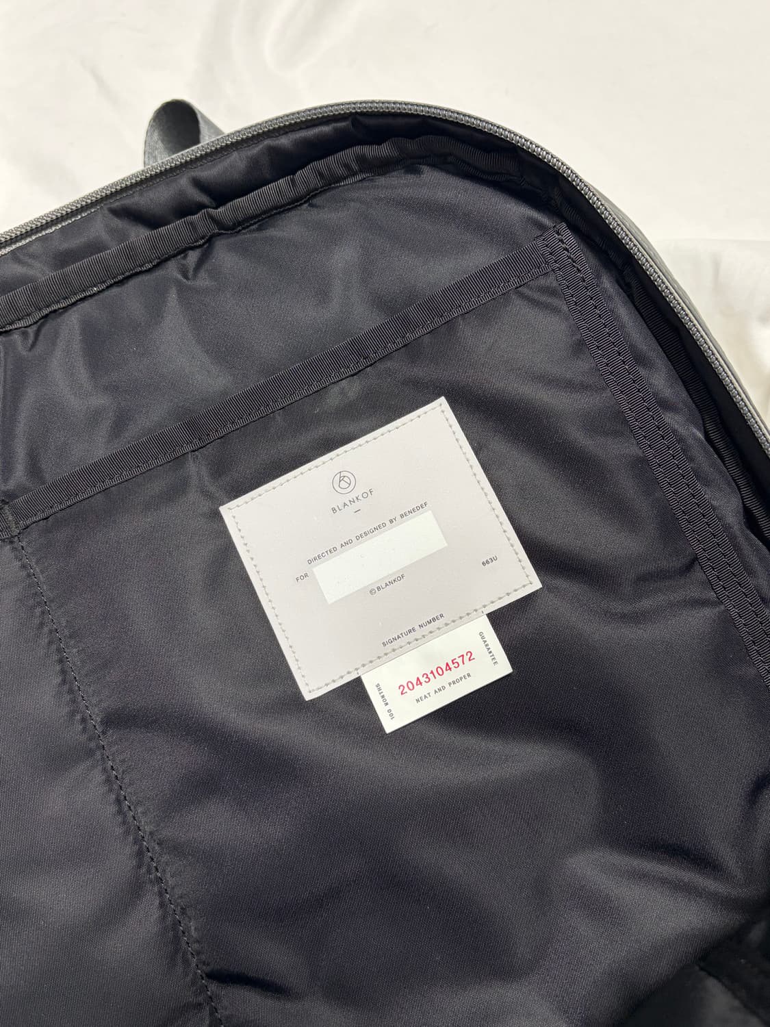 블랭코브 리포터백 그레이 상품이미지6