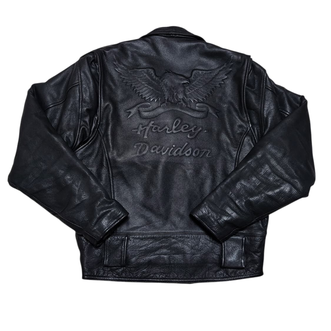 (L) 90s 빈티지 할리데이비슨 가죽자켓 라이더자켓 상품이미지3