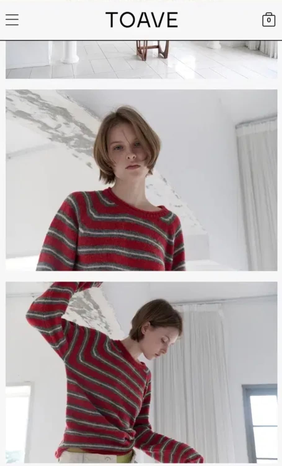 토아베 알파카 니트  상품이미지2