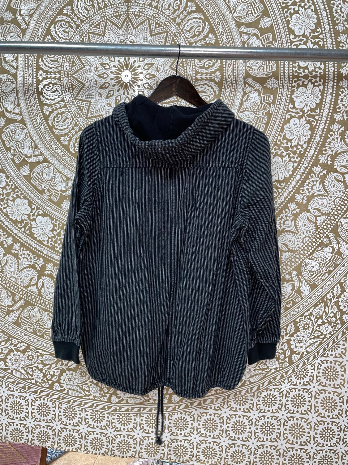 빈티지 여성 스트라이프 후드티  상품이미지5